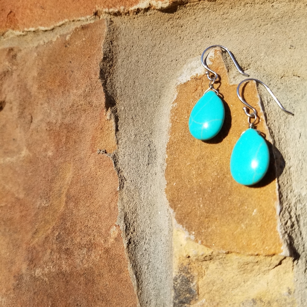 Turquoise earrings